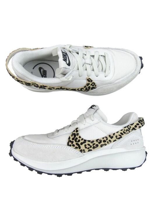 Nike Shoes - Nike Waffle Debut Leopard Women's Size 8 Phantom White Sneakers NEW